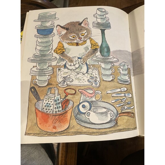 Richard Scarry's Best Mother Goose Ever 1970 Richard Scarry FIRST EDITION HC - Picture 10 of 12